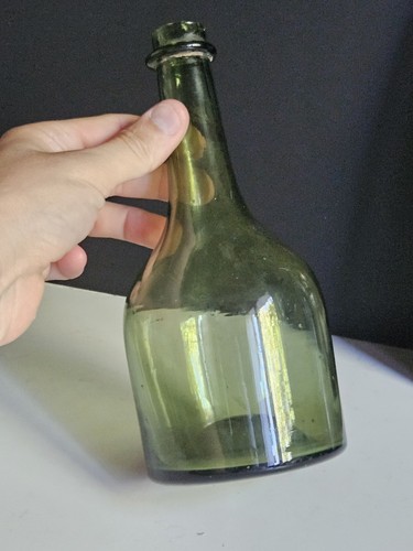 Bouteille verre soufflé xix - verre,