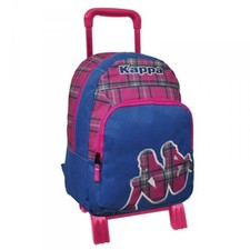 Kappa sac à dos à roulettes Tartan trolley L 41 cm cartable 223646