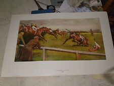 2 LARGE CECIL ALDIN GRAND NATIONAL PRINTS VGC LIMITED EDTN LOW POSTAGE UK !!