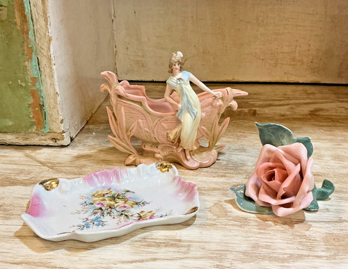 Vtg victorian style porcelain - style,