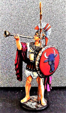 Greek Trumpet - Painted Lead - St George's Cross - Antique EKA011