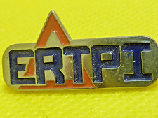 pin's pins car badge.  tractor. ERTPI roof waterproofing