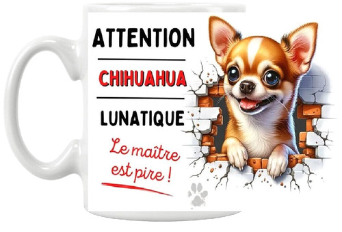 Mug personnalisé - personnalisé, en