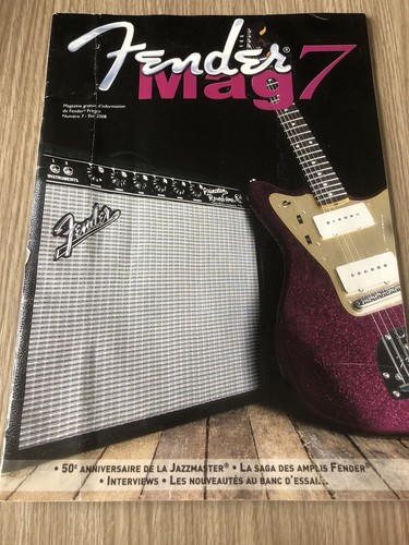 Livre magazine fender mag - fender,