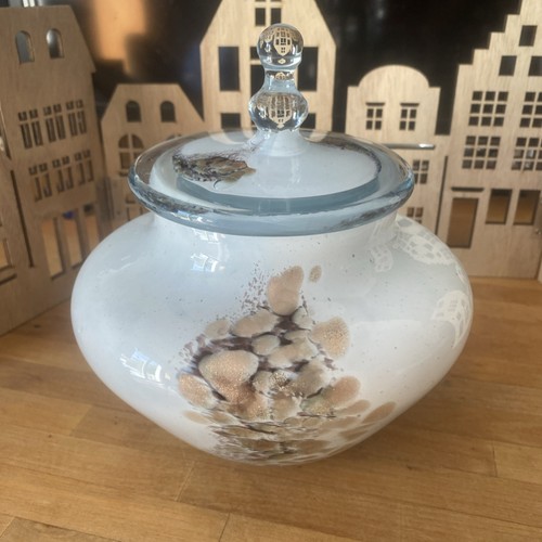 Bonbonnière pâte verre - de,