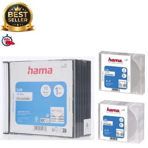 Hama boîtier dvd blu ray - boîtier, blu-ray