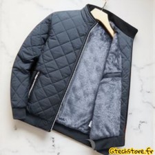 Blouson Bombardier Homme Plaid