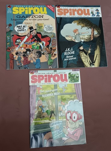 Spirou 4138 4139 4140 - spirou, 4138.