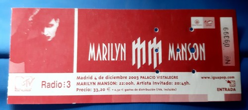 Ticket billet place concert - ticket,