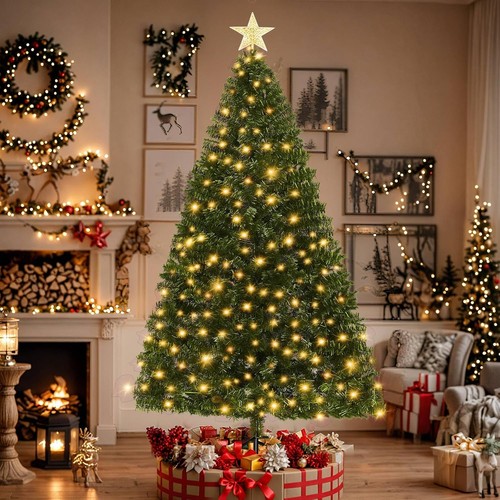 5ft pre lit artificial - 4.5ft, pre-lit