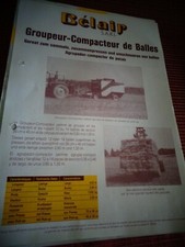 CATALOGUE - AGRICULTURAL - TRACTOR - BELAIR GROUPER BALL COMPACTOR (ref 66