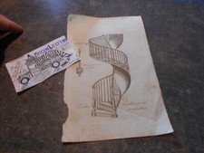 Ancien Imprimé XIXe siècle