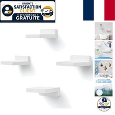 Lot de 4 Étagères Murales