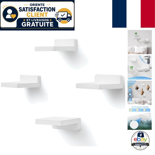 Lot étagères murales - lot, 4