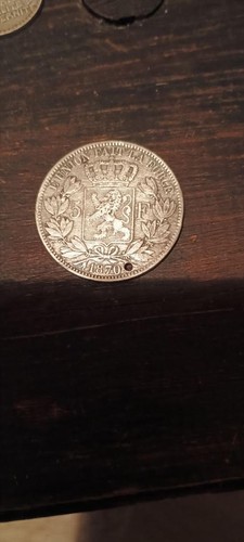 Pièce francs argent 1870 - francs,