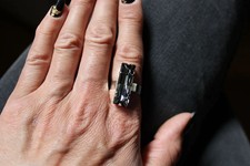 Bague réglable décorée