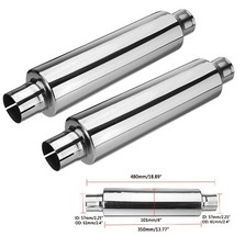 2X 2.25" Résonateur Universel