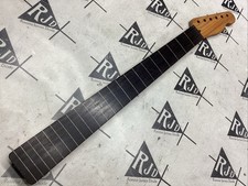 Warmoth Tele Vintage Modern Electric Guitar Neck Canary Ebony Fretless