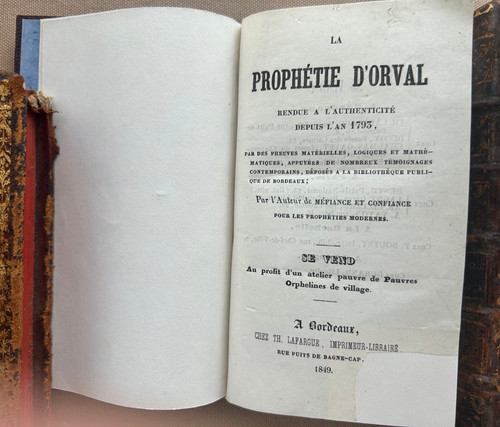 Prophétie orval - la,