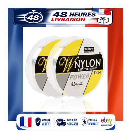 Fil pêche monofilament - fil, de