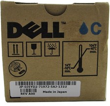 Dell 4C8RP Cartouche de toner Laser pour Imprimante 7130CDN Cyan