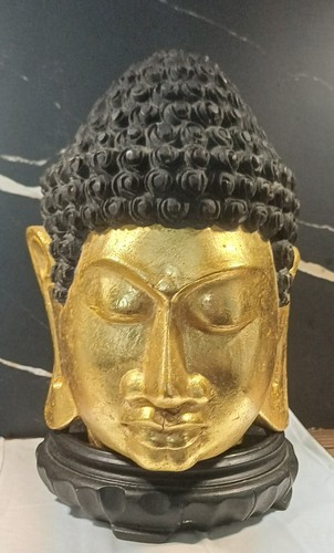 Ancienne tête bouddha en - tête, de