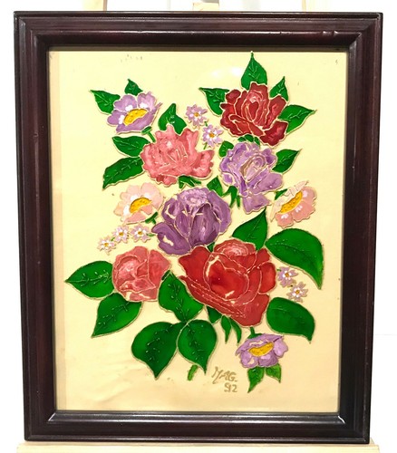 Ancien cadre tableau relief - ancien,