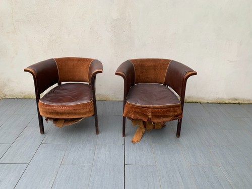 Paire fauteuils thonet 6534 - paire,