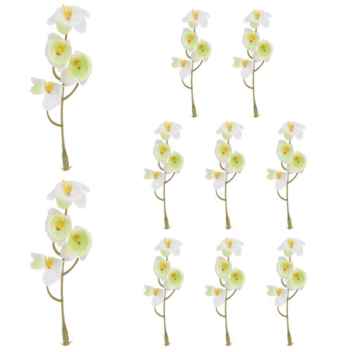 12pcs fleur orchidée - 12pcs, d'orchidée