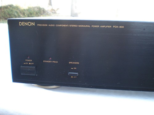 Denon poa 800 audiophile - denon, poa-800