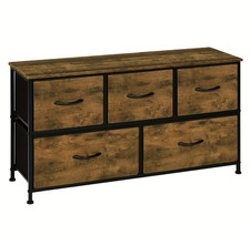 Commode 5 Tiroirs Tissu