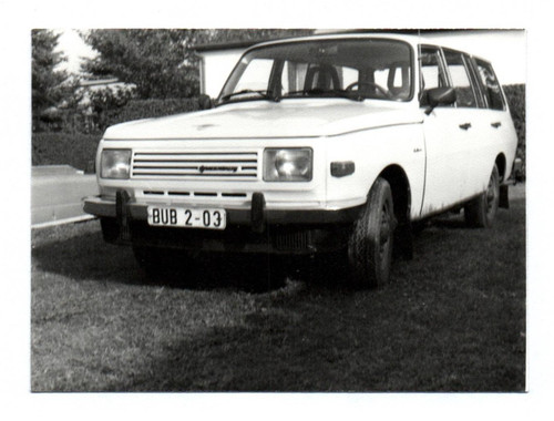 Old photo wartburg - old,
