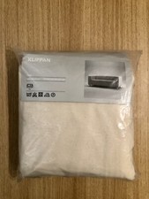 (Rare) IKEA Cover for KLIPPAN Loveseat in ALME Natural Cotton (301.806.03)