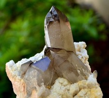 Big Smoky Quartz on matrix  from Papachaca Catamarca Argentina RARE LOCATION
