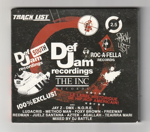 Track list 25 def - cd,