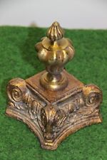 PETITE  BOULE D'ESCALIER EN BRONZE DEBUT  20 ÉME