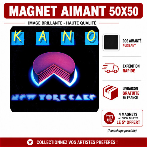 Magnet kano new york cake - kano,