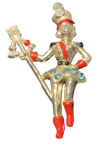 Majorette enamel pin brooch - majorette,
