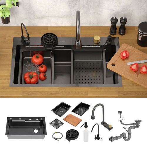 évier cuisine anthracite - cuisine,