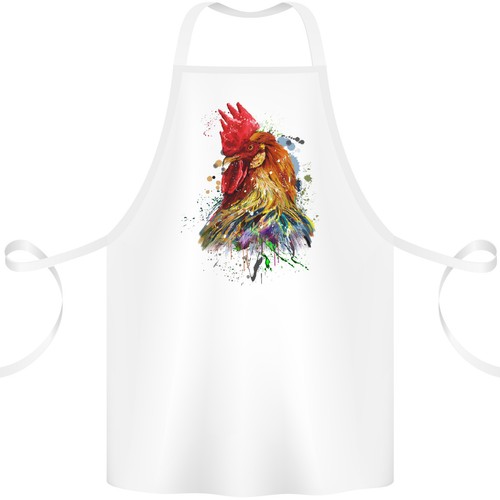 Poulet peinture l eau - a, l'eau