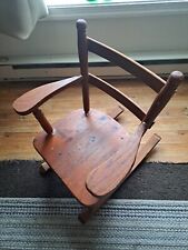 (Disassembled) 52 Year Old Kids  Wooden Rocking Chair 