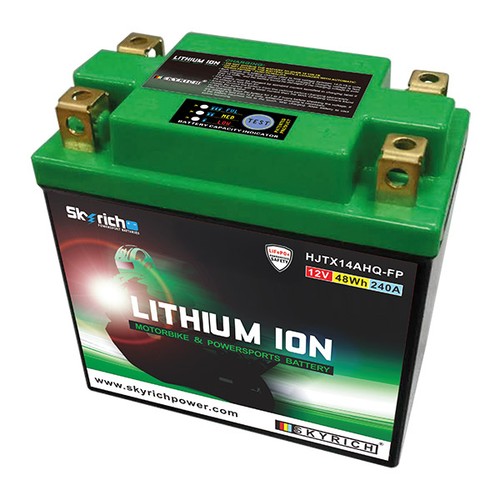 Batterie moto lithium - moto, harley