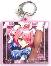 Street Fighter 6 x Nijisanji Azuchi Momo PVC Rubber Strap Bag Accessory