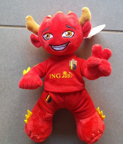 Neuf peluche mascotte - peluche, rouge