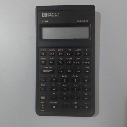Vintage hewlett packard 10b - hewlett-packard,