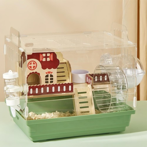 Clear acrylic hamster - 8, in