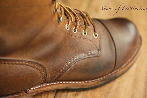 Bottes derby cuir marron - derby,
