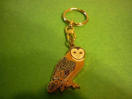 Porte cles keyring chouette - porte-cles, /