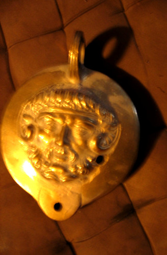 Lampe huile romaine - romaine,