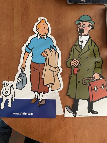 Belles plv tintin - plv, milou